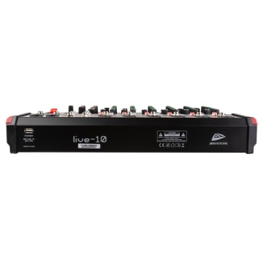 JB Systems B08404  LIVE-10 8 Channel PA Mixer