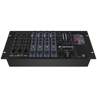 CLUB7-USB DJ Mixer 19" 13 Inputs 7 channels Stage Electrics