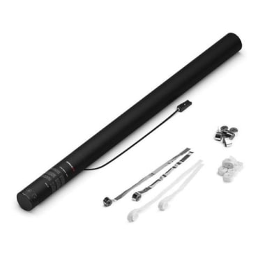 MagicFX ES04WSM Electric Streamer Cannon PRO 80cm White + Silver