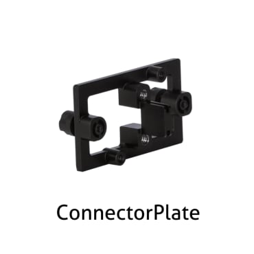 Astera FP6 HydraPanel Connector Plate with Flight Case Stage Electrics