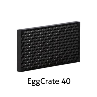 Astera FP6-SET-1 HydraPanel Single Unit 1x EggCrate 40 (FP6-EGC-40) Stage Electrics