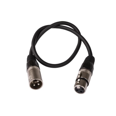 JB Systems B01466 XMF-1.5m XLR 3 pin plug Signal Cable Stage Electrics