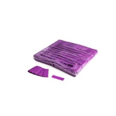 MagicFX CON01PR 1kg Bag Slowfall Confetti Rectangle 55x17mm - Purple