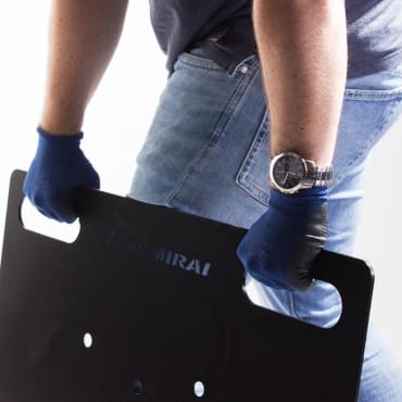 Admiral Staging WAVLBP073H  Baseplate 73cm for 30 Truss Black Stage Electrics