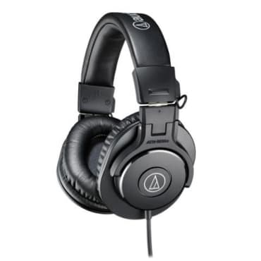 Audio-Technica  ATH-M30X Professional Closed-Back Monitor Headphones Black Stage Electrics