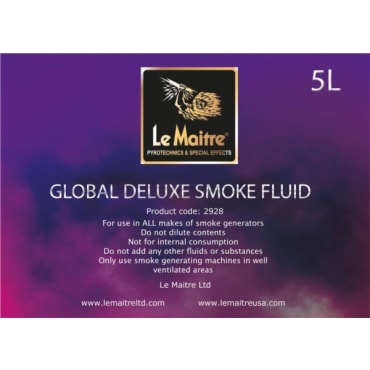 Le Maitre 2928 Global Deluxe Smoke Fluid 5L Stage Electrics