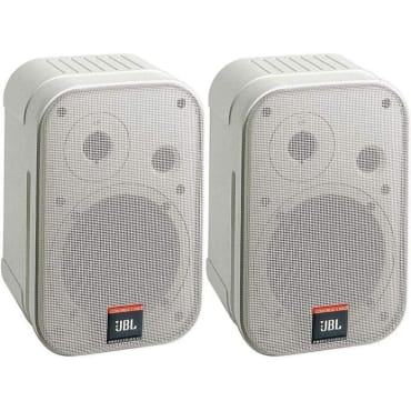 JBL Control1 Pro WH Compact Speakers White Mounting Bracket Stage Electrics