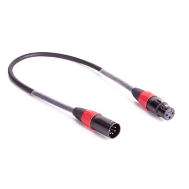 Admiral Staging KCXAX5839 DMX Cable Adapter 5M-3F XLR - 50cm- buy now with confidence from Stage Electrics