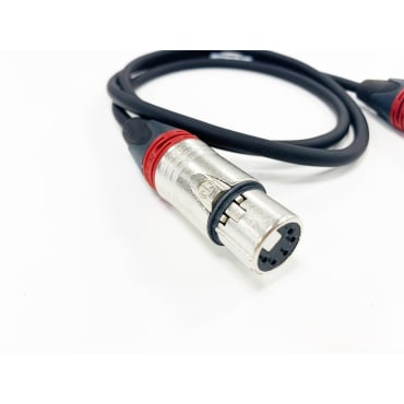 StageCable DMX 5pin Cable + XLR 5pin Plug & Socket - 30m