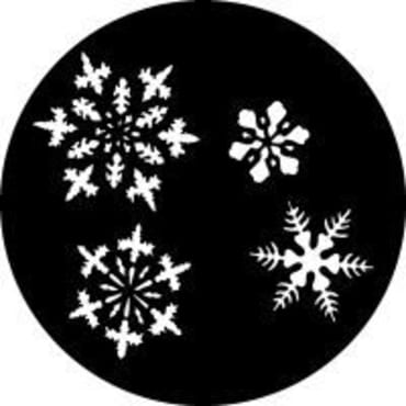 Rosco 78354 B size Gobo 78354 Open Snowflakes