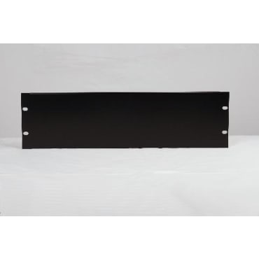 Penn R1268/3UK 19" Blank Rack Panel - 3U Black