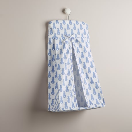 Nappy Stacker - Rabbit Trellis / Blue