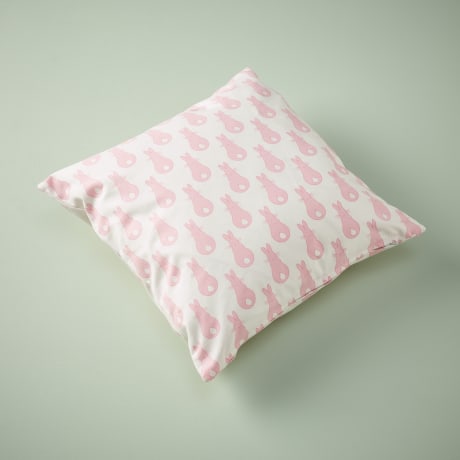 Cushion - Rabbit Trellis / Pink