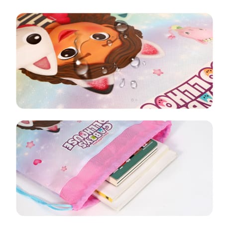 Gabby's Dollhouse Pull String Bag