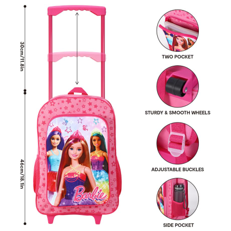 Barbie Deluxe Foldable Trolley
