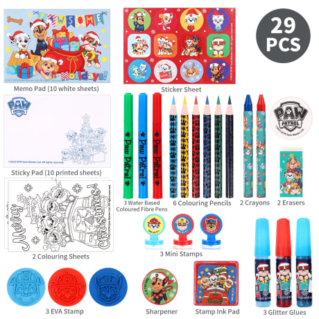 Paw Patrol Stationery Advent Calendar