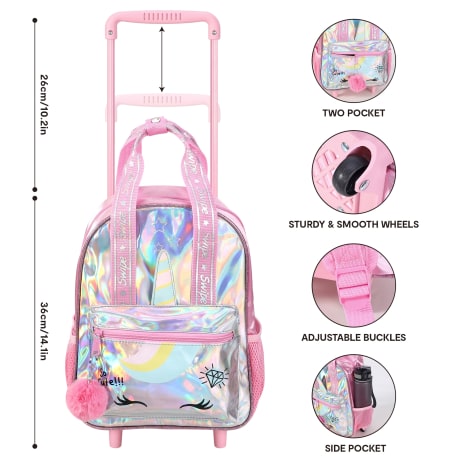 Hartom So Cute Backpack Trolley