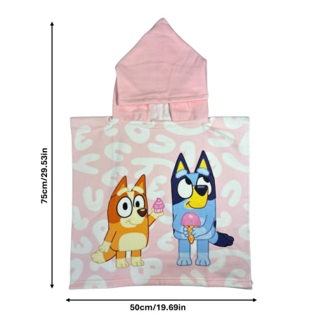Bluey Poncho Towel