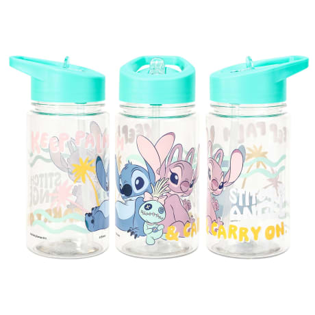Stitch 450ml Bottle with Straw