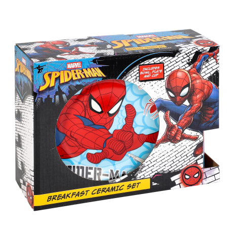 Spider-Man 3pcs Ceramic Dinner Set