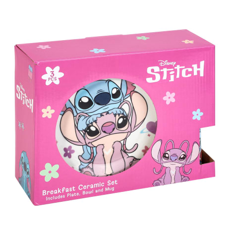 Stitch 3pcs Ceramic Dinner Set