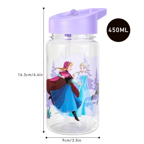 Frozen 450ml Bottle with Straw