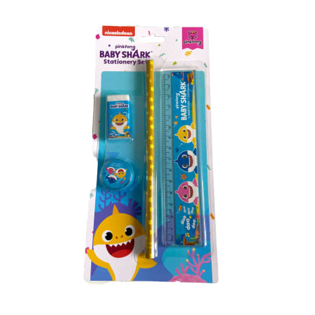 4pcs stationery set Baby Shark