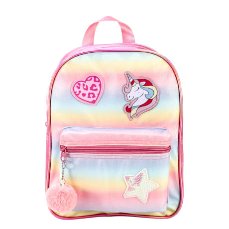 Playtoy Glitter front pocket backpack