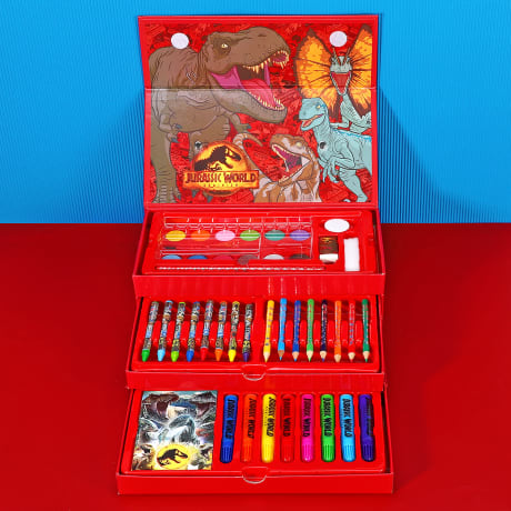 Jurassic Park 52pcs Colouring Box "Tool Box"