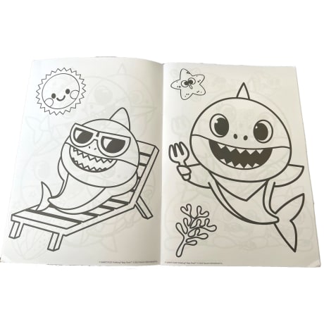 Baby Shark Colouring Book 32page