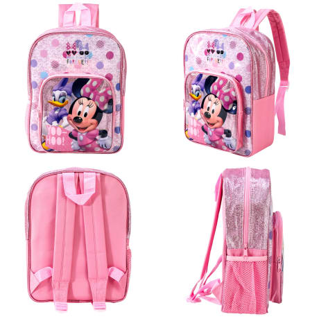 Deluxe Backpack Glitter Minnie