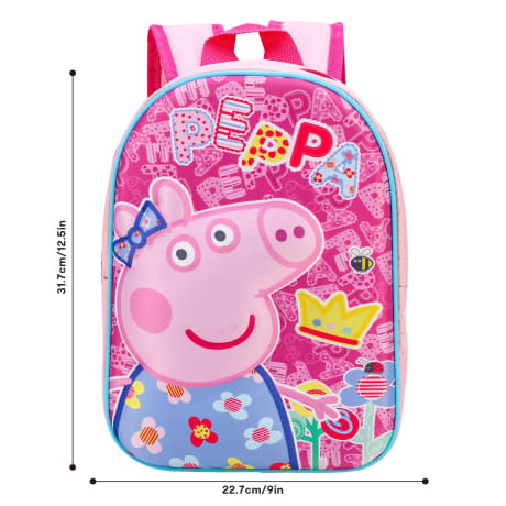 EVA 3D Backpack 31cm Peppa Pig