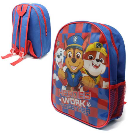 paw patrol mesh backpack