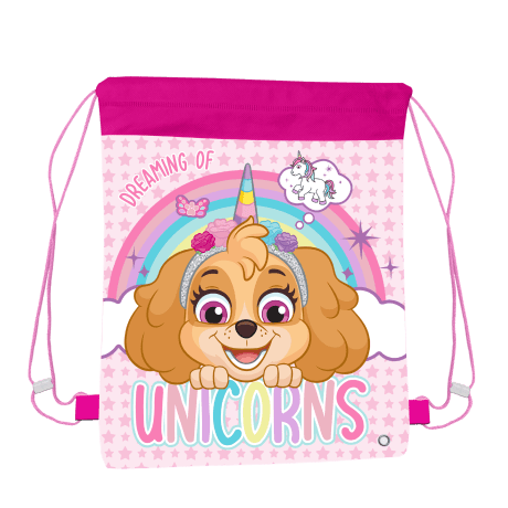 Pull String Shoe Bag Paw Patrol Skye