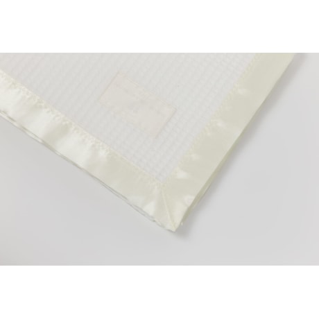 Cotton Satin Edged Cot Blanket