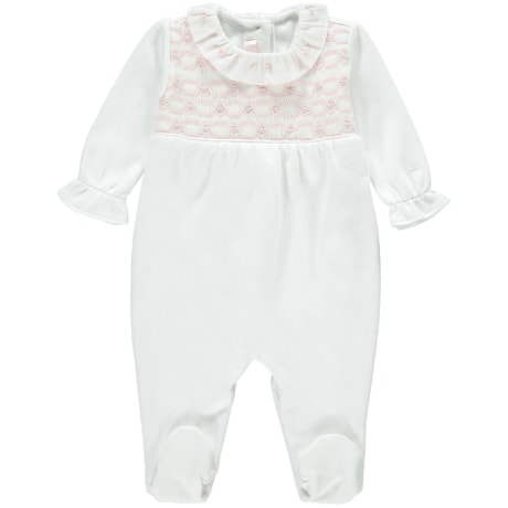 smocked babygrow