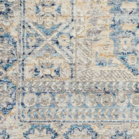 LUW02 BLUE/IVORY