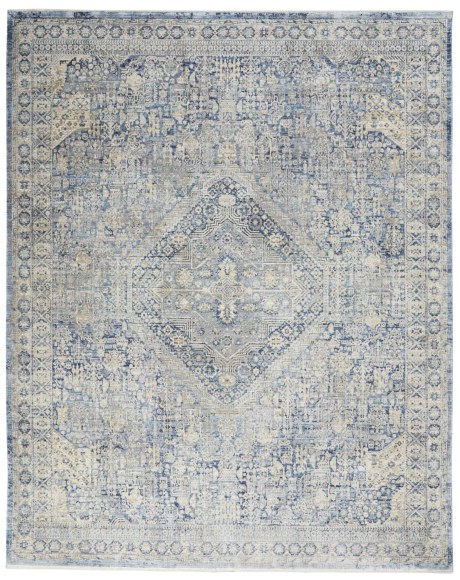 LUW02 BLUE/IVORY