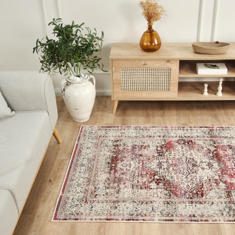 VKA07 RED/IVORY