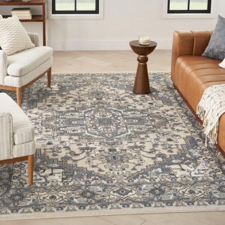 QUA05 IVORY BLUE