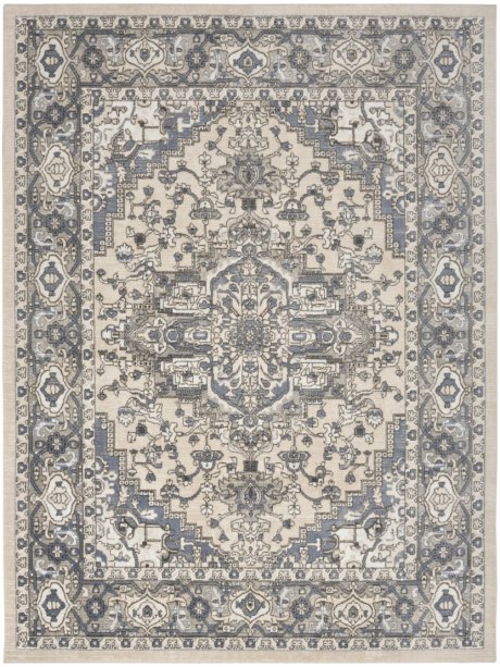 QUA05 IVORY BLUE