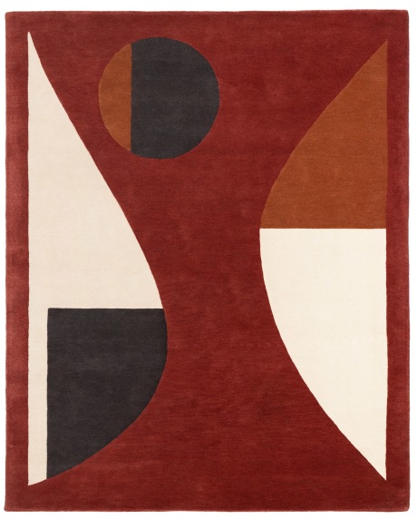 RAMA-14 RED MULTI 2.20m x 1.80m