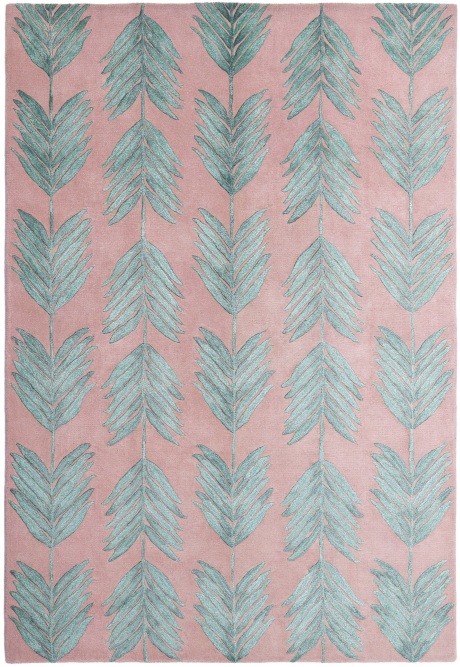 PALM SPRING PINK GREEN 2.40m x 1.70m