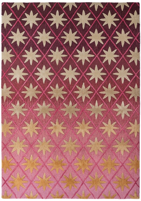 STARS RUG PINK 2.40m x 1.70m