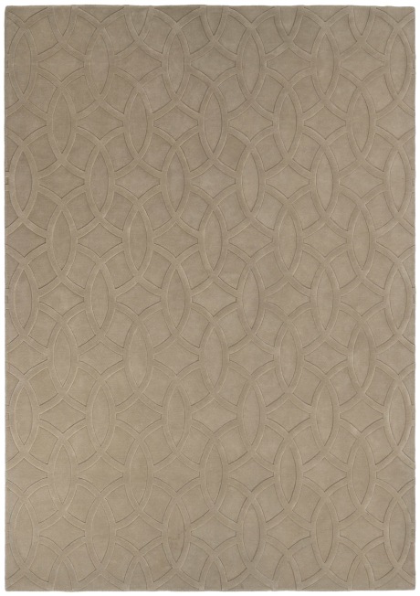 CIRCLES ECRU 3.50m x 2.74m