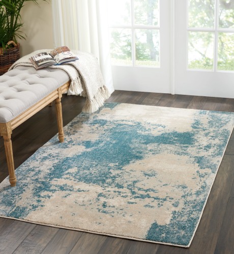 MAE13 IVORY/TEAL 