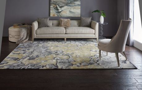 Nourison Prismatic PRS02 Beige/Silver Area Rug – Incredible Rugs