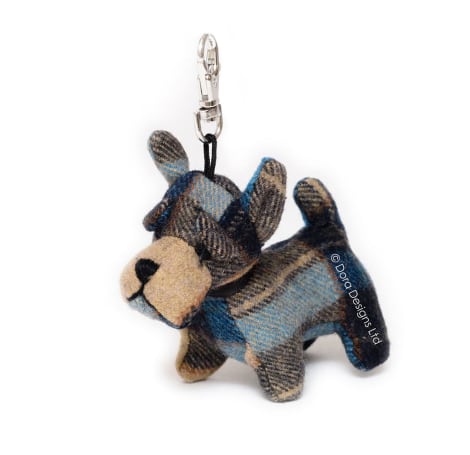 scottie dog keyring