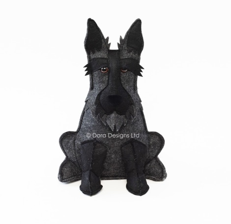 Harris the Scottie Doorstop