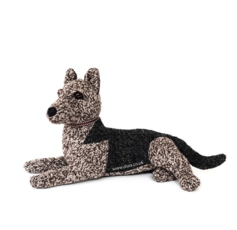 German Shepherd Doorstop - Flash